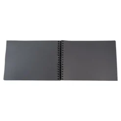 Exacompta ScrapAddict - Album scrapbooking - 32 x 22 cm - 70 pages noires