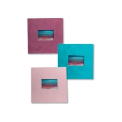 Exacompta Skandi - Album photo - 30 pages - 25 x 25 cm - turquoise