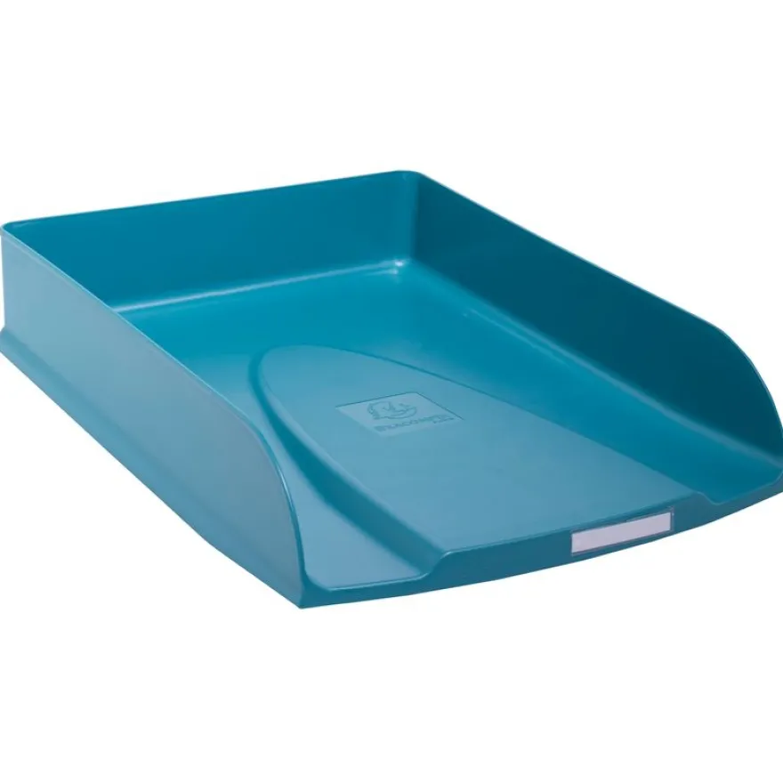 Exacompta Skandi - Corbeille à courrier bleu pacifique - A4+