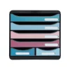 Exacompta Skandi - Module de classement 6 tiroirs - couleurs assorties