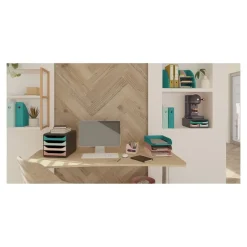Exacompta Skandi Neo - Porte-revues - bleu givré