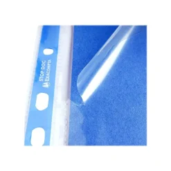 Exacompta Stop Doc - 10 Pochettes perforées ouverture en coin - A4 - incolore