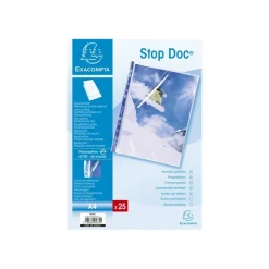 Exacompta Stop Doc - protège-documents à chargement par le haut et par le côté