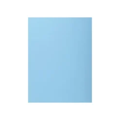 Exacompta Super 210 - 50 Chemises 1 rabat - 210 gr - bleu