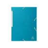 Exacompta Teksto - Chemise à 3 rabats - A4 - pour 300 feuilles - disponible dans différentes couleurs