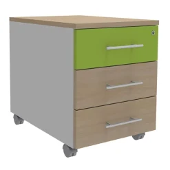Façade personnalisable pour console mobile INEO JET UP Bureau Vallée - Anis
