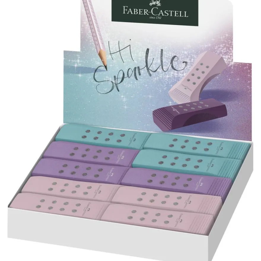 Faber Castell - Gomme RollOn Sparkle - couleurs assorties