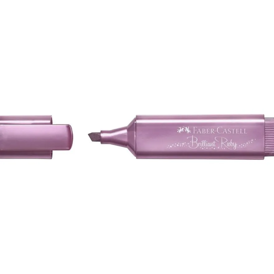 Faber Castell TL 46 - Surligneur Metallic Brillant Ruby