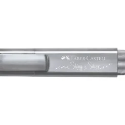 Faber Castell TL46 - Surligneur Metallic Shiny Silver