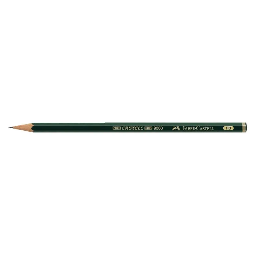 Faber-Castell 9000 - Crayon à papier - 5H