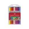 Faber-Castell - 20 Feutres double pointe - couleurs brillantes