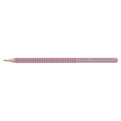 Faber-Castell – crayon graphite B Grip 2001 – rose – B