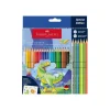 Faber-Castell Colour Grip - 24 crayons de couleur - t-rex
