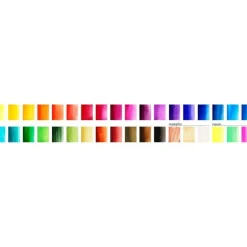 Faber-Castell Creative Studio - 36 demi-godets de peinture aquarellable - couleurs assorties