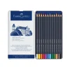 Faber-Castell Goldfaber - 12 Crayons de couleur - couleurs assorties