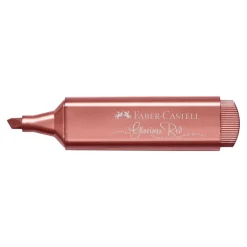 Faber-Castell Textliner 46 - surligneur - rouge métallique glorieux