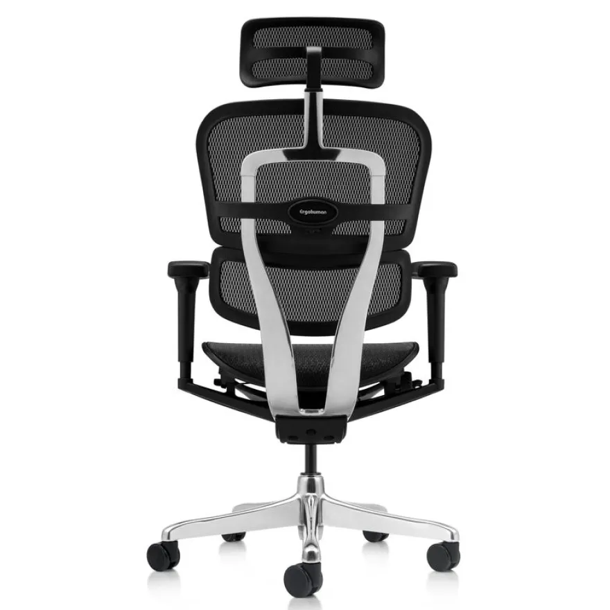 Fauteuil de bureau ERGOHUMAN Ultra - Assise résille - noir