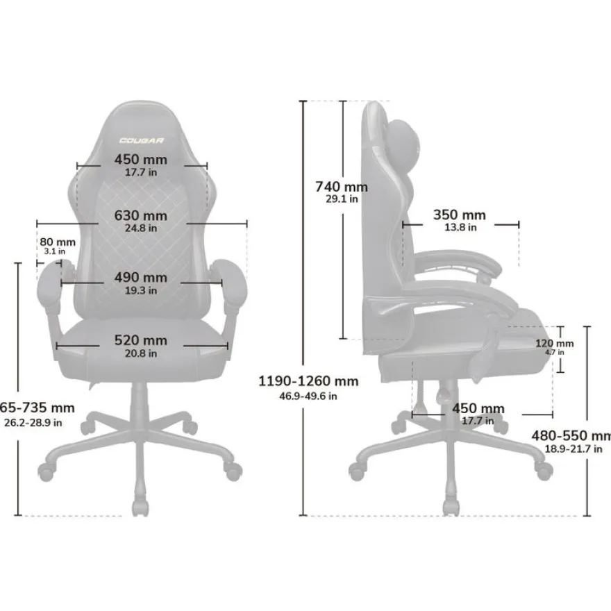 Fauteuil de bureau FUSION EX - accoudoirs -appui-tête intégré - Tissu noir