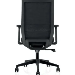 Fauteuil de bureau MAX - accoudoirs réglables - noir