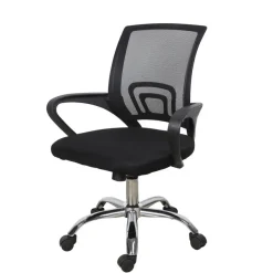 Fauteuil de bureau PAPILLON - pour enfant jusqu'à 45kg - noir
