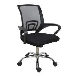 Fauteuil de bureau PAPILLON - pour enfant jusqu'à 45kg - noir