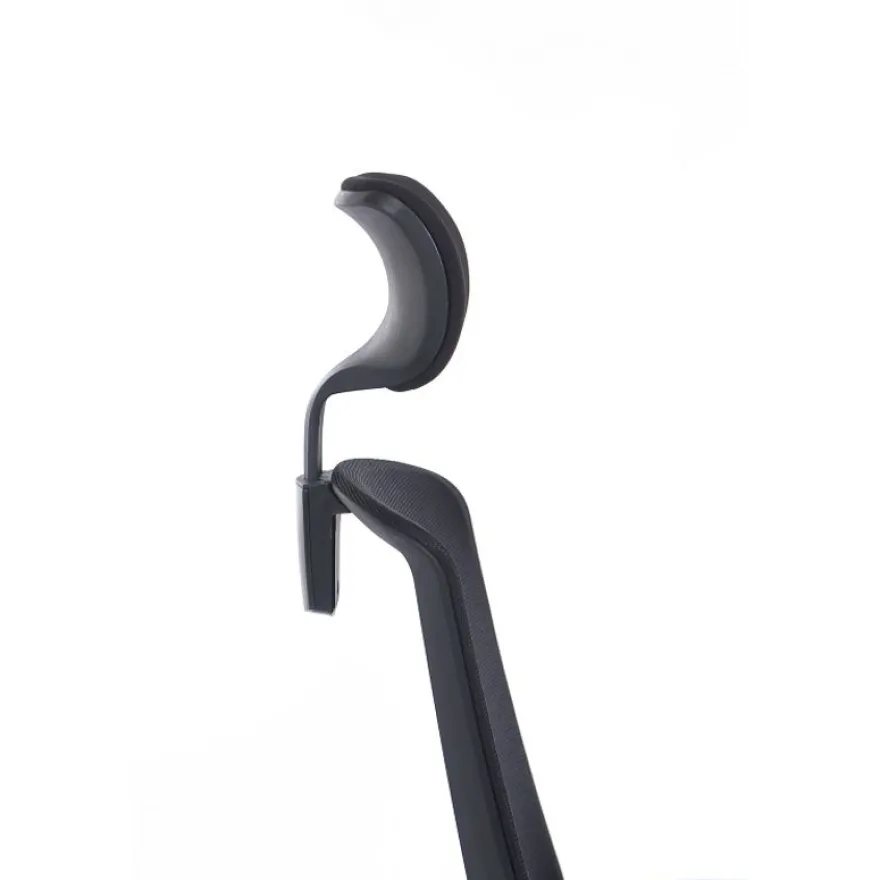 Fauteuil de bureau SCOTT - accoudoirs réglables - appuie-tête réglable - noir