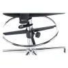 Fauteuil de bureau TANET - hauteur réglable - accoudoirs règlable - noir