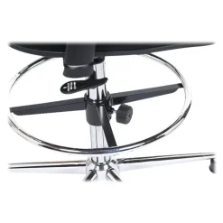 Fauteuil de bureau TANET - hauteur réglable - accoudoirs règlable - noir