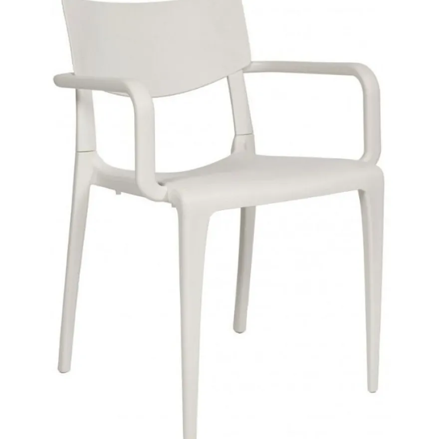 Fauteuil empilable TOWN - Ezpeleta professionnel - Blanc