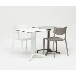 Fauteuil empilable TOWN - Ezpeleta professionnel - Blanc