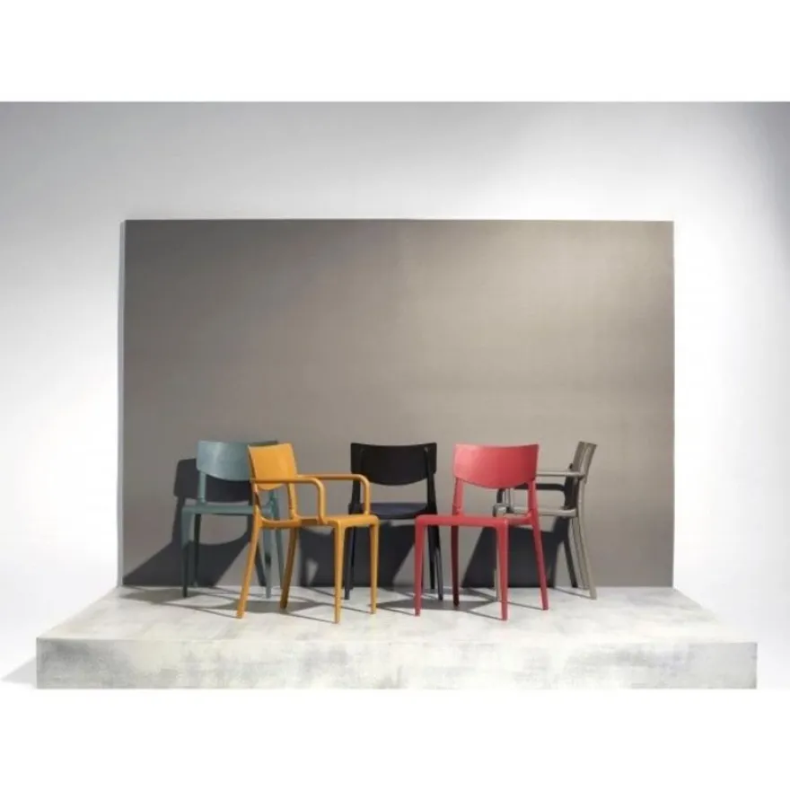 Fauteuil empilable TOWN - Ezpeleta professionnel - Blanc