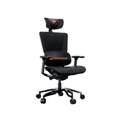 Fauteuil gamer ARGO - accoudoirs réglables - appui-tête intégré - noir