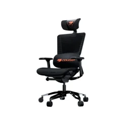 Fauteuil gamer ARGO - accoudoirs réglables - appui-tête intégré - noir