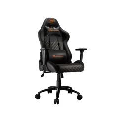 Fauteuil gamer ARMOR PRO - accoudoirs réglables - noir