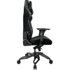 Fauteuil gamer ARMOR TITAN PRO V2 - accoudoirs réglables - appui-tête amovible - noir