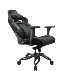 Fauteuil gamer ARMOR TITAN PRO V2 - accoudoirs réglables - appui-tête amovible - noir
