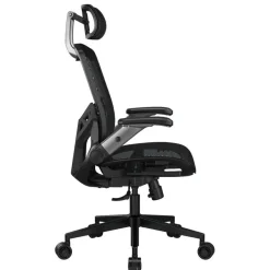 Fauteuil gamer SPEEDER ONE - accoudoirs réglables - appui-tête intégré - noir