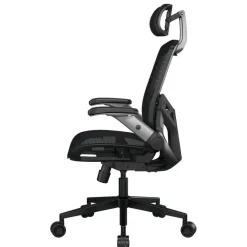 Fauteuil gamer SPEEDER ONE - accoudoirs réglables - appui-tête intégré - noir