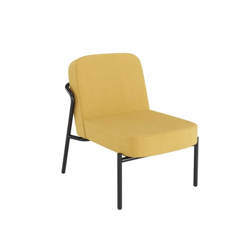 Fauteuil MEDSO "S" - Tissu - jaune