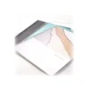 Fellowes - 100 anneaux de reliure en métal - 8 mm - jusqu'à 60 feuilles - argent