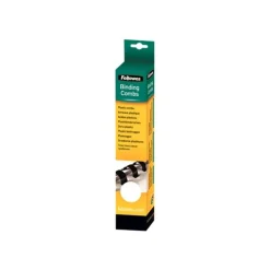 Fellowes - 25 anneaux de reliure en plastique - 6 mm - jusqu'à 20 feuilles - blanc