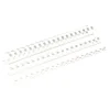 Fellowes - 50 anneaux de reliure en plastique - 38 mm - jusqu'à 340 feuilles - blanc