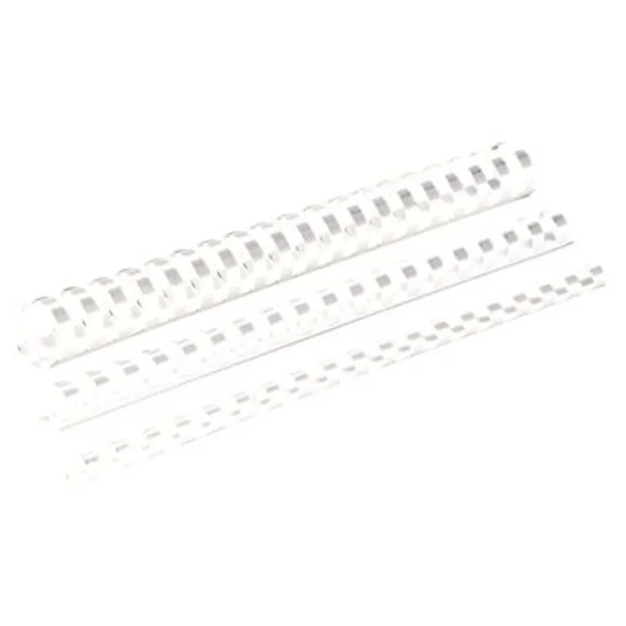 Fellowes - 50 anneaux de reliure en plastique - 32 mm - jusqu'à 280 feuilles - blanc