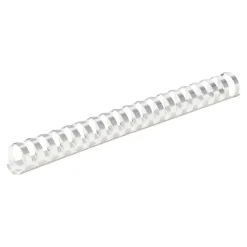 Fellowes - 50 anneaux de reliure en plastique - 51 mm - jusqu'à 500 feuilles - blanc
