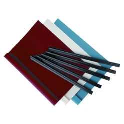 Fellowes - 50 Baguettes à relier - 12 mm - jusqu'à 120 feuilles - noir