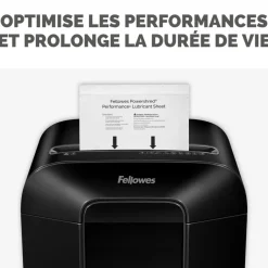 Fellowes - 10 feuilles de lubrification pour destructeur