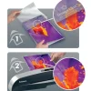 Fellowes - 100 pochettes de plastification A3 (303 x 426 mm) - 80 microns - brillantes
