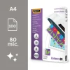 Fellowes - 100 pochettes de plastification A4 (216 x 303 mm) - 80 microns - brillantes pré-perforées