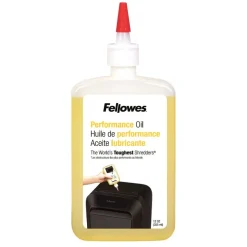 Fellowes - Huile lubrifiante pour destructeurs - 355 ml