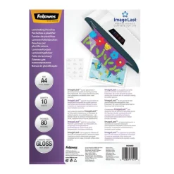 Fellowes - Kit de démarrage assortiment de pochettes de plastification - 80 Microns